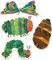 World of Eric Carle 48 The Very Hungry Caterpillar Bulletin Board Cutouts, Very Hungry Caterpillar Butterfly Cutouts for Bulletin Board and Classroom Décor, Colorful Eric Carle Cutouts for Classroom